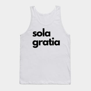 sola gratia Tank Top